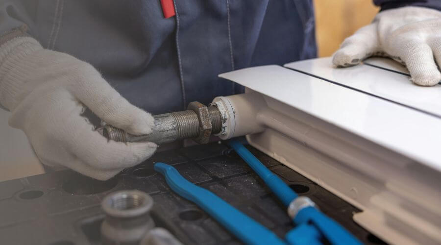 Professional water heater repair services in Woodside, DE